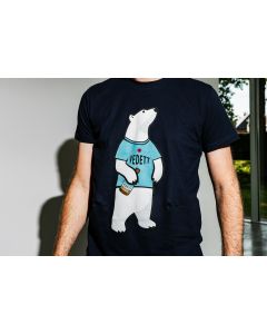 Vedett T-shirt 'Polar Bear' - Dark Blue